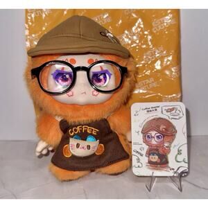 Kimmon Let's Cafe Coffee Day Blind Box Plush Keychain Pendant Coffee Master